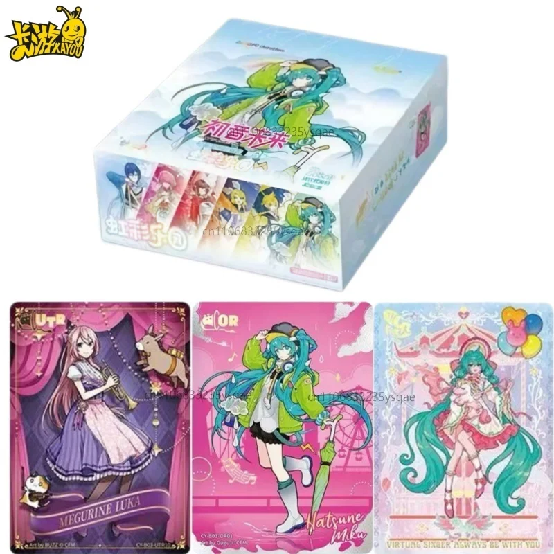 KAYOU Genuine Hatsune Miku Card First Package Series Animation Game Collection Card SE Peripheral Children's Toys Girl Gifts
KAYOU Genuine Hatsune Miku Card First Package Series Animation Game Collection Card SE Peripheral Children's Toys Girl Gifts