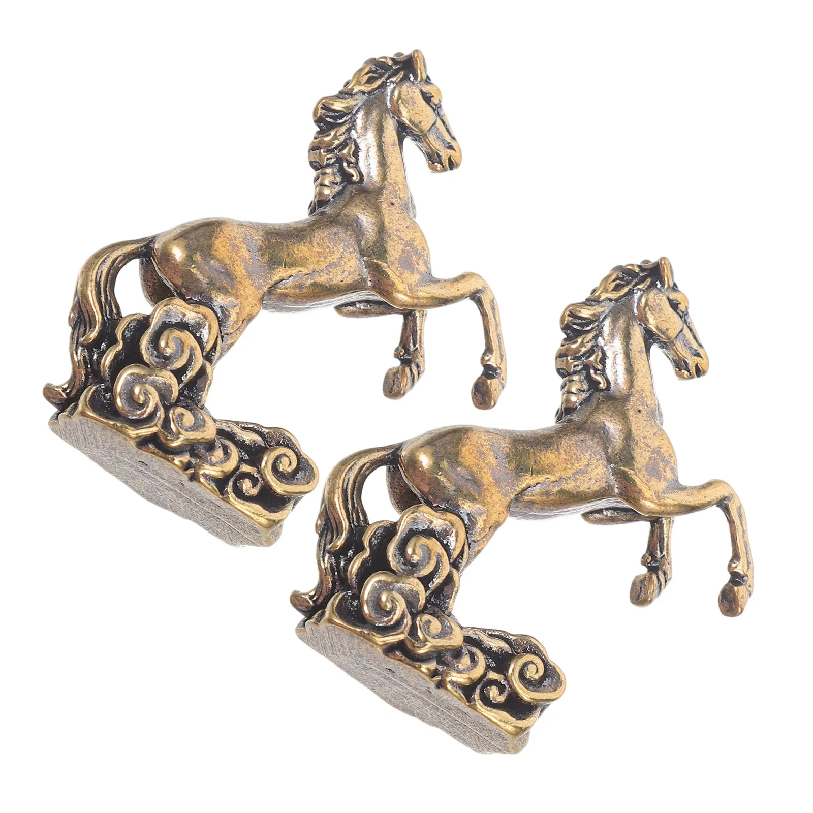 Набор из 2 статуэток лошадей из цельной латуни - Традиционное китайское ремесленное изделие - Декоративное украшение с золотистым блеском для дома, гостиной, кабинета
Набор из 2 статуэток лошадей из цельной латуни - Традиционное китайское ремесленное изделие - Декоративное украшение с золотистым блеском для дома, гостиной, кабинета