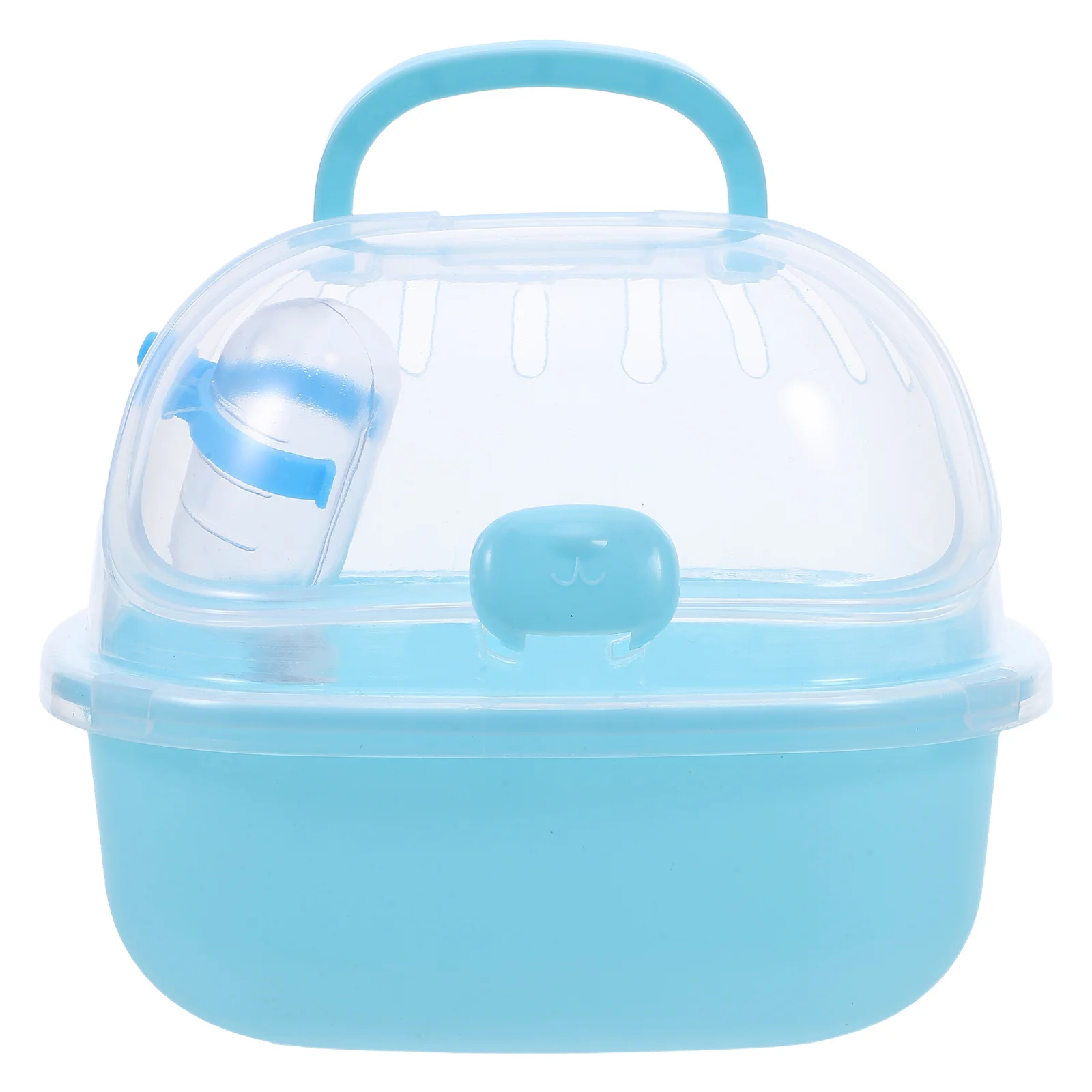 Portable Hamster Carrier Cage with Water Bottle Transparent Small Animal Habitat Travel Cage for Guinea Pig Mouse Rabbit
Portable Hamster Carrier Cage with Water Bottle Transparent Small Animal Habitat Travel Cage for Guinea Pig Mouse Rabbit