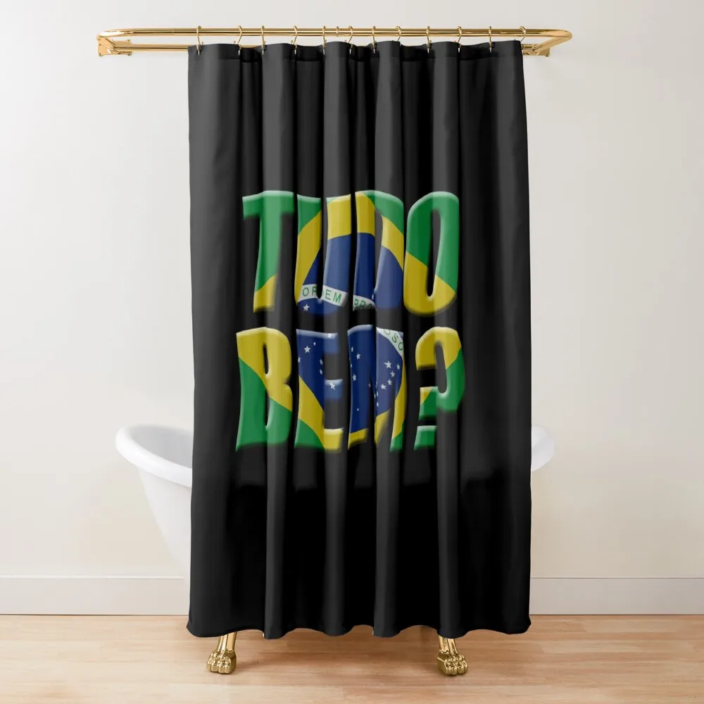 Tudo Bem and Brazilian flag Shower Curtain Bathroom Box In The Bathroom Waterproof Fabric Shower For Shower Curtain 
Tudo Bem and Brazilian flag Shower Curtain Bathroom Box In The Bathroom Waterproof Fabric Shower For Shower Curtain