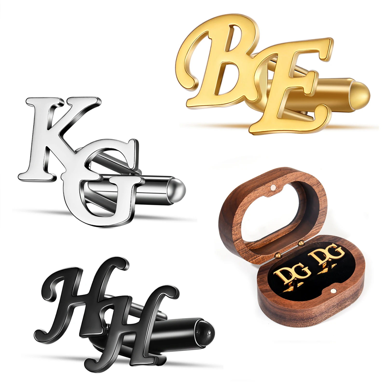 Personalized Cufflinks Custom Stainless Steel Jewelry for Men Wedding Party Business Shirt Tuxedo Gift for Dad Husband Boyfriend
Personalized Cufflinks Custom Stainless Steel Jewelry for Men Wedding Party Business Shirt Tuxedo Gift for Dad Husband Boyfriend