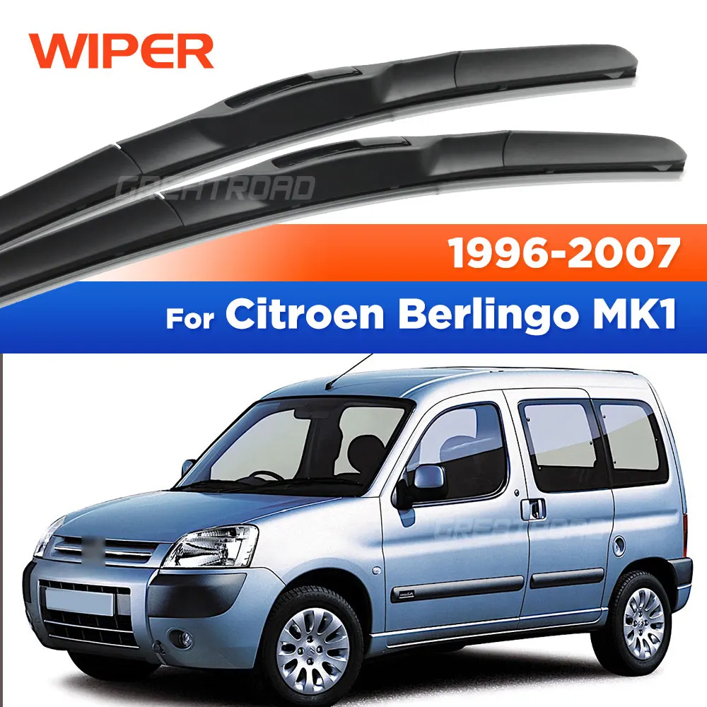 For Citroen Berlingo MK1 1996-2007 2002 2003 2004 2005 2006 Wiper Front Wiper Blades Windshield Windscreen Window Brush 22"+21"
For Citroen Berlingo MK1 1996-2007 2002 2003 2004 2005 2006 Wiper Front Wiper Blades Windshield Windscreen Window Brush 22"+21"