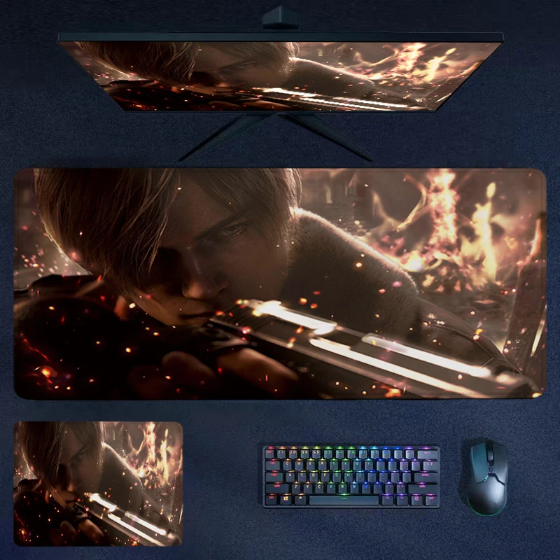 Stitched Edge Mouse Pad Gamer Cabinet Pc Ashley Graham Keyboard Desk Mat Computer Gaming Accessories Leon S Kennedy XLL Mousepad
Stitched Edge Mouse Pad Gamer Cabinet Pc Ashley Graham Keyboard Desk Mat Computer Gaming Accessories Leon S Kennedy XLL Mousepad