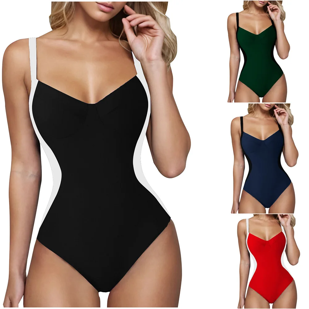 One Piece Swimsuit Patchwork Monokini Block Color Swimwear 2026 New Bathing Suit Female Swimming Costumes Sexy Bodysuit Trikini
One Piece Swimsuit Patchwork Monokini Block Color Swimwear 2026 New Bathing Suit Female Swimming Costumes Sexy Bodysuit Trikini