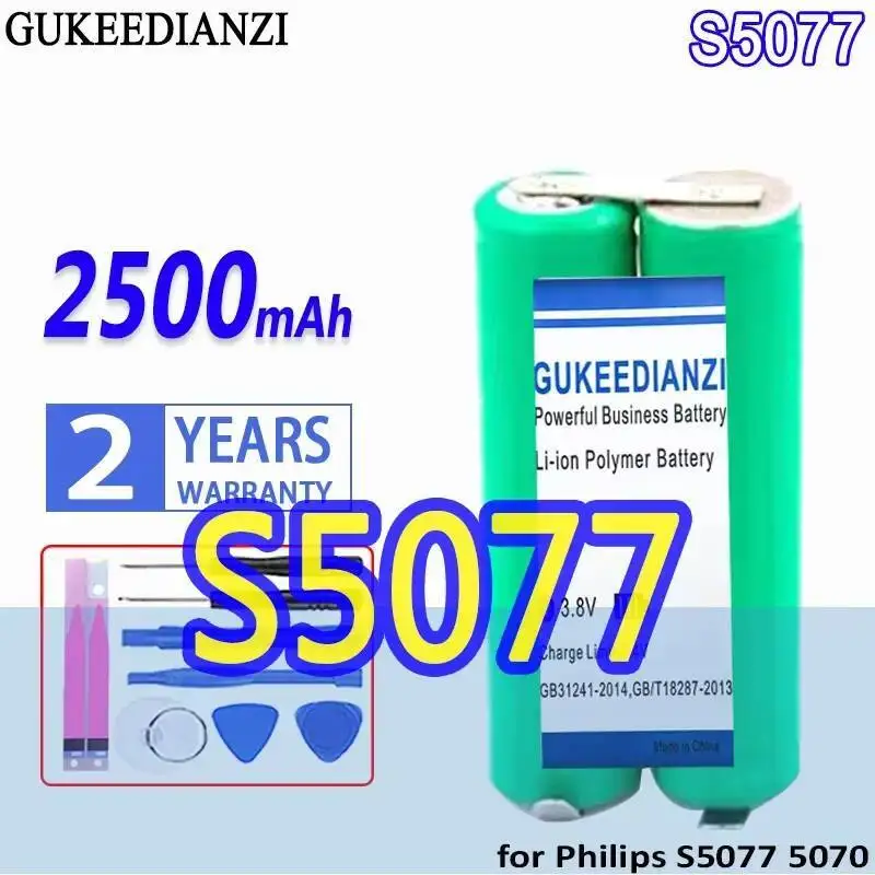 Electric Shaver Battery 2500Mah For Philips S5077 5070 FT658 FT618 FT668 FT688 S5080 S5081 S5090 S5095 YS534 YS536
Electric Shaver Battery 2500Mah For Philips S5077 5070 FT658 FT618 FT668 FT688 S5080 S5081 S5090 S5095 YS534 YS536