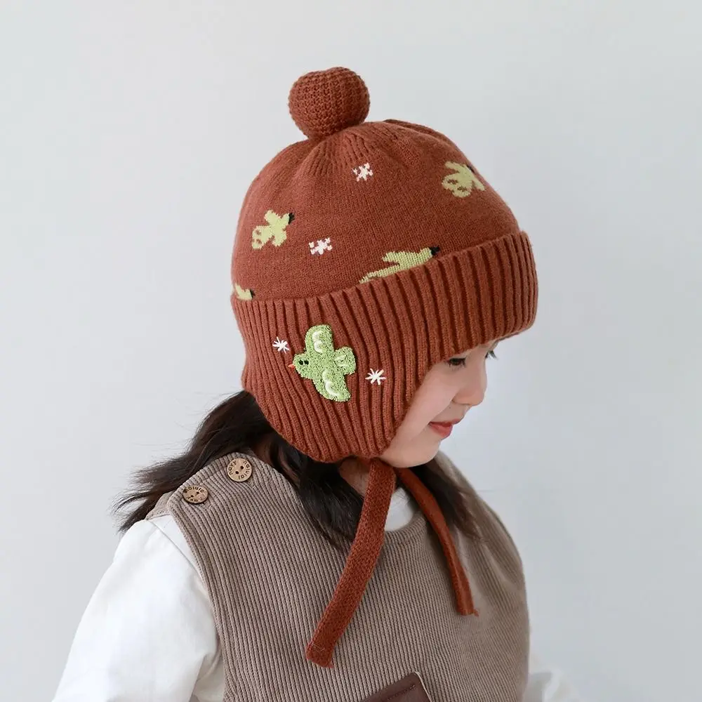 Fleece Lining Winter Baby Crochet Hat Soft Lace-up Toddler's Knitted Cap Thickened Windproof Ear Protection Hat Toddler Use
Fleece Lining Winter Baby Crochet Hat Soft Lace-up Toddler's Knitted Cap Thickened Windproof Ear Protection Hat Toddler Use