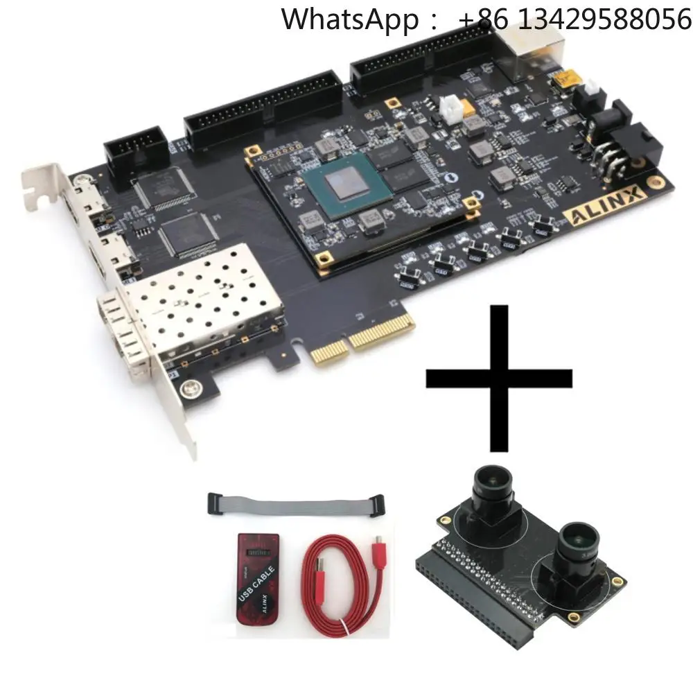 Alinx AX7A200 XILINX XC7A200T FPGA Development Board Artix-7 A7 200T/100T/35T ALINX Brand (Board + USB Cable + 2 Camera Module )
Alinx AX7A200 XILINX XC7A200T FPGA Development Board Artix-7 A7 200T/100T/35T ALINX Brand (Board + USB Cable + 2 Camera Module )