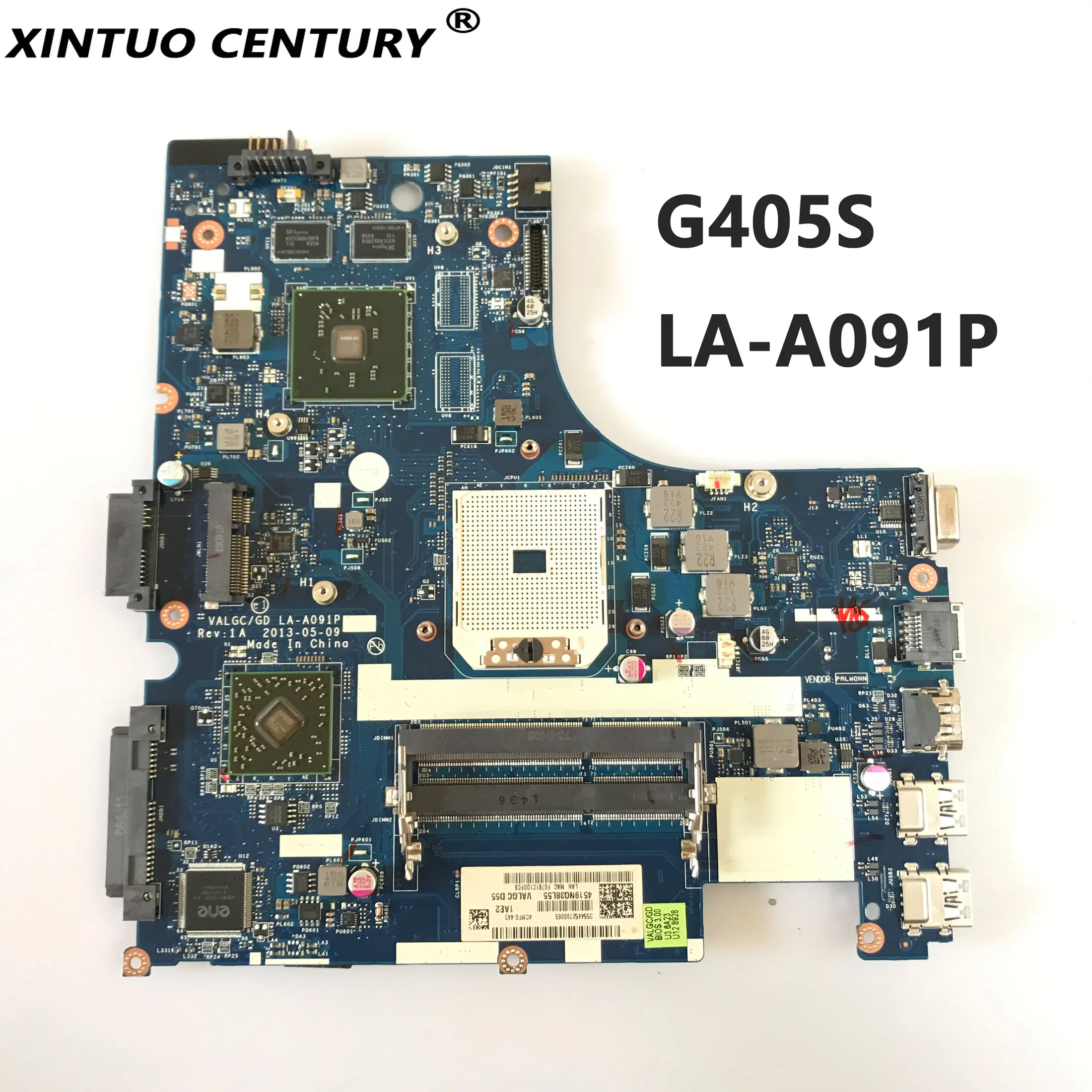 High Quality LA-A091P PC Laptop motherboard for Lenovo G405S Laptop motherboard AMD HD 8450G HD 8570M 2GB DDR3 100% Test Work
High Quality LA-A091P PC Laptop motherboard for Lenovo G405S Laptop motherboard AMD HD 8450G HD 8570M 2GB DDR3 100% Test Work