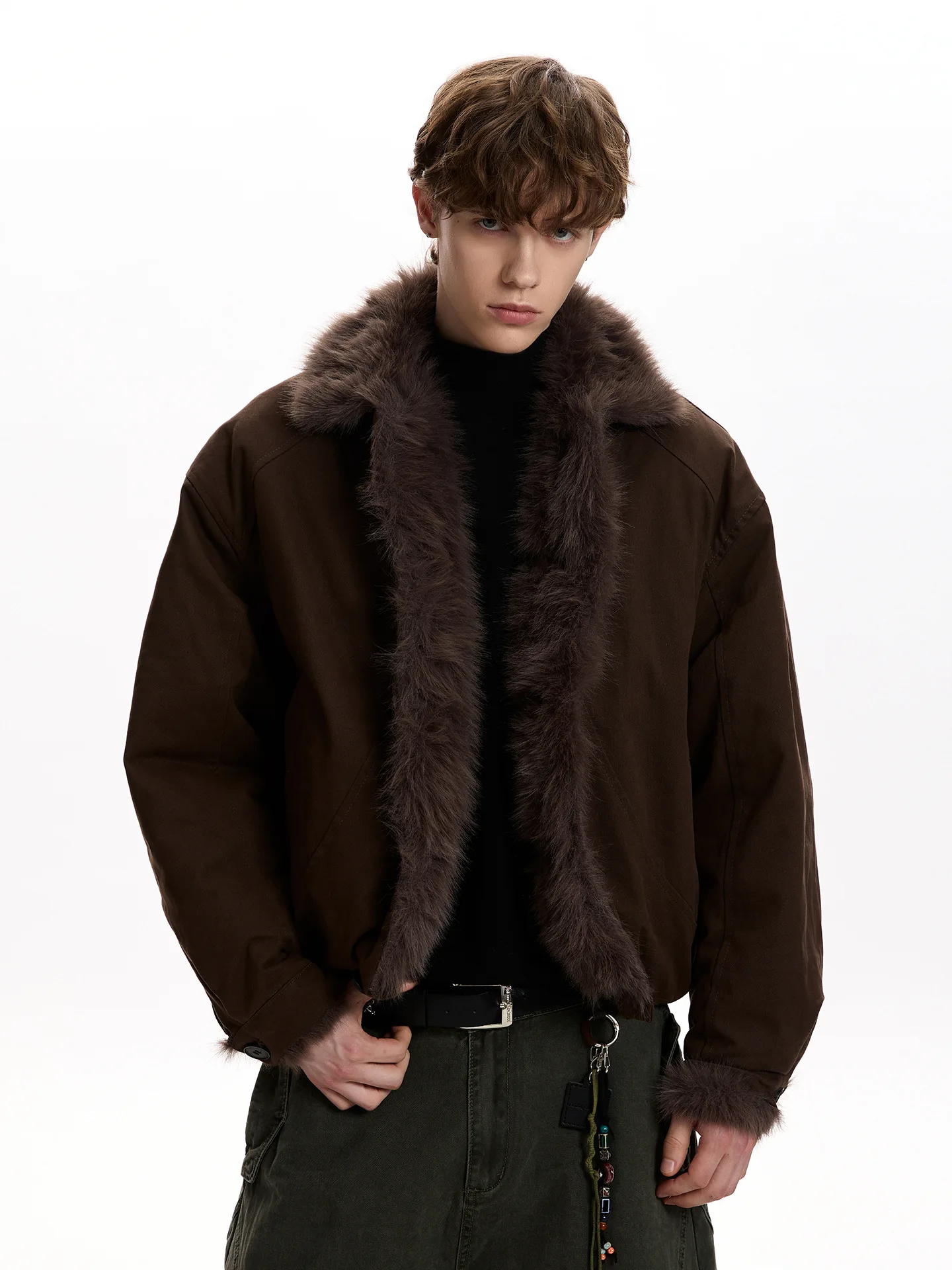 Fur Collar Long Sleeve Jackets Mens Sheepskin Vintage Night Snow Steampunk Waterproof Hooded Outdoor Discovery Winter Polychrome
Fur Collar Long Sleeve Jackets Mens Sheepskin Vintage Night Snow Steampunk Waterproof Hooded Outdoor Discovery Winter Polychrome