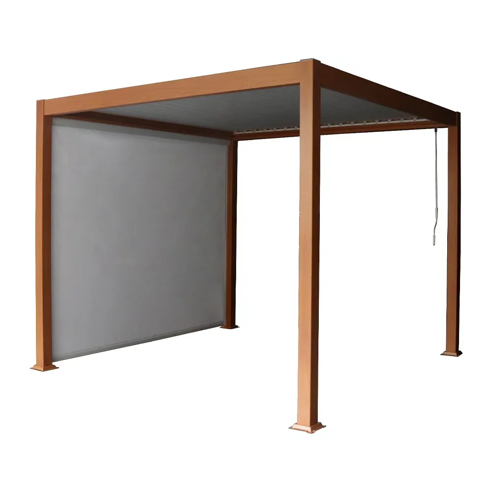 y Modern Style Patio Pergola Gazebo Aluminum Adjustable Louvered Pergola With Curtains And Netting Waterproof Outdoor Gazebo
y Modern Style Patio Pergola Gazebo Aluminum Adjustable Louvered Pergola With Curtains And Netting Waterproof Outdoor Gazebo