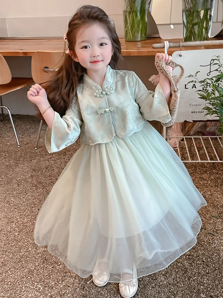 Girls Dress Spring2025New Baby Girl Spring Clothes Girl Fashionable Princess Dress Long-Sleeve Children One-Piece Dress
Girls Dress Spring2025New Baby Girl Spring Clothes Girl Fashionable Princess Dress Long-Sleeve Children One-Piece Dress