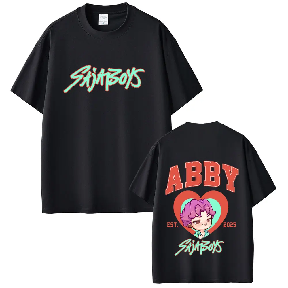 Movie Kpop Demon Hunters Saja Boys Graphic T-shirts Men Women Clothing Fashion Trend Tee Shirt Men's Cartoon Oversized T Shirts
Movie Kpop Demon Hunters Saja Boys Graphic T-shirts Men Women Clothing Fashion Trend Tee Shirt Men's Cartoon Oversized T Shirts