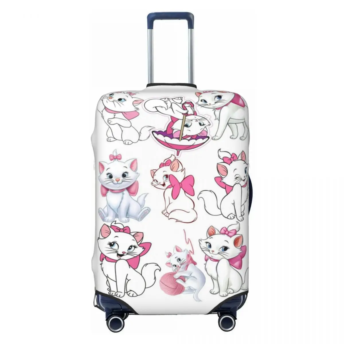Custom Marie Cat Cartoon Travel Luggage Cover Dust Proof Suitcase Cover Protector Fit 18-32 Inch 
Custom Marie Cat Cartoon Travel Luggage Cover Dust Proof Suitcase Cover Protector Fit 18-32 Inch