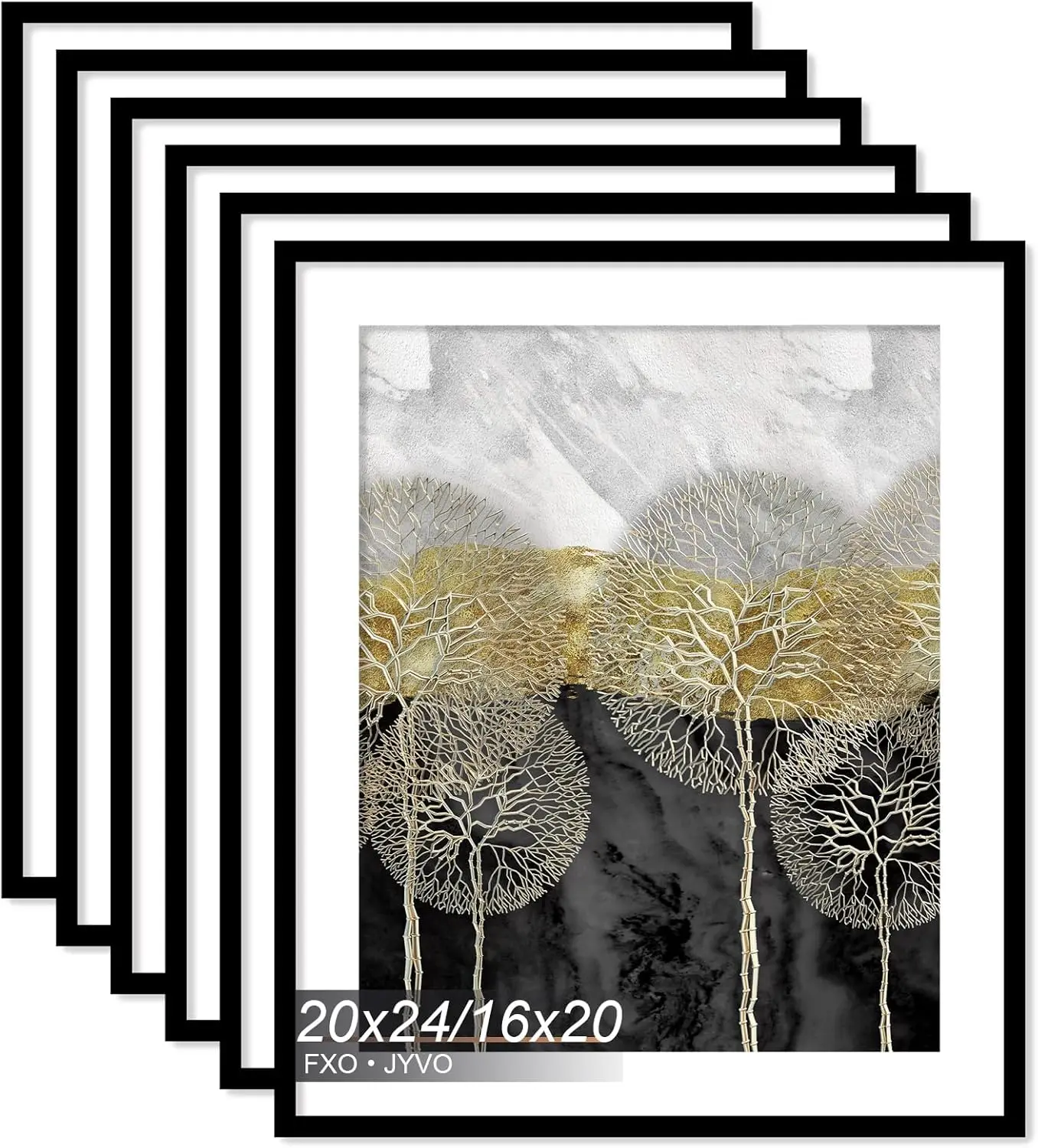 20x24 Picture Frame Set of 6, Display Poster 16x20 with Mat or 20 x 24 Without Mat, Light Weight and High Transparent 20 by
20x24 Picture Frame Set of 6, Display Poster 16x20 with Mat or 20 x 24 Without Mat, Light Weight and High Transparent 20 by