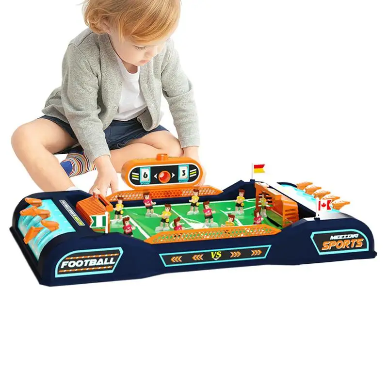 Football Table Game Interactive Toys Football Board Game Indoor Sports Educational Toys Soccer Set With Score Keeper For Kids
Football Table Game Interactive Toys Football Board Game Indoor Sports Educational Toys Soccer Set With Score Keeper For Kids