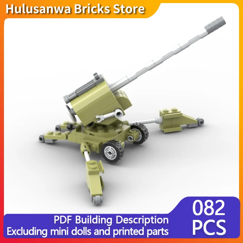 Anti-Aircraft Cannon Model MOC Building Bricks War Equipment Modular Technology Gifts Holiday Assemble Children Toys Suit
Anti-Aircraft Cannon Model MOC Building Bricks War Equipment Modular Technology Gifts Holiday Assemble Children Toys Suit