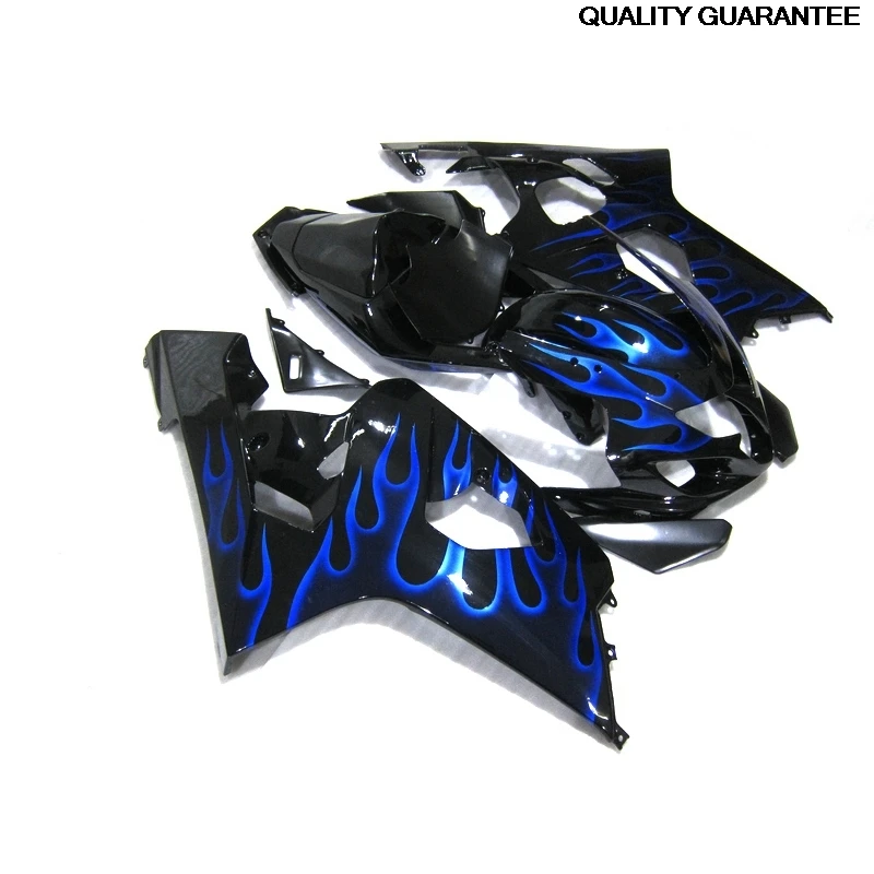 For Suzuki GSXR600 04 05 Blue Flames on Black Bodywork fairings set GSXR750 2004 2005 New ABS Plastic Fairing kit 18
For Suzuki GSXR600 04 05 Blue Flames on Black Bodywork fairings set GSXR750 2004 2005 New ABS Plastic Fairing kit 18