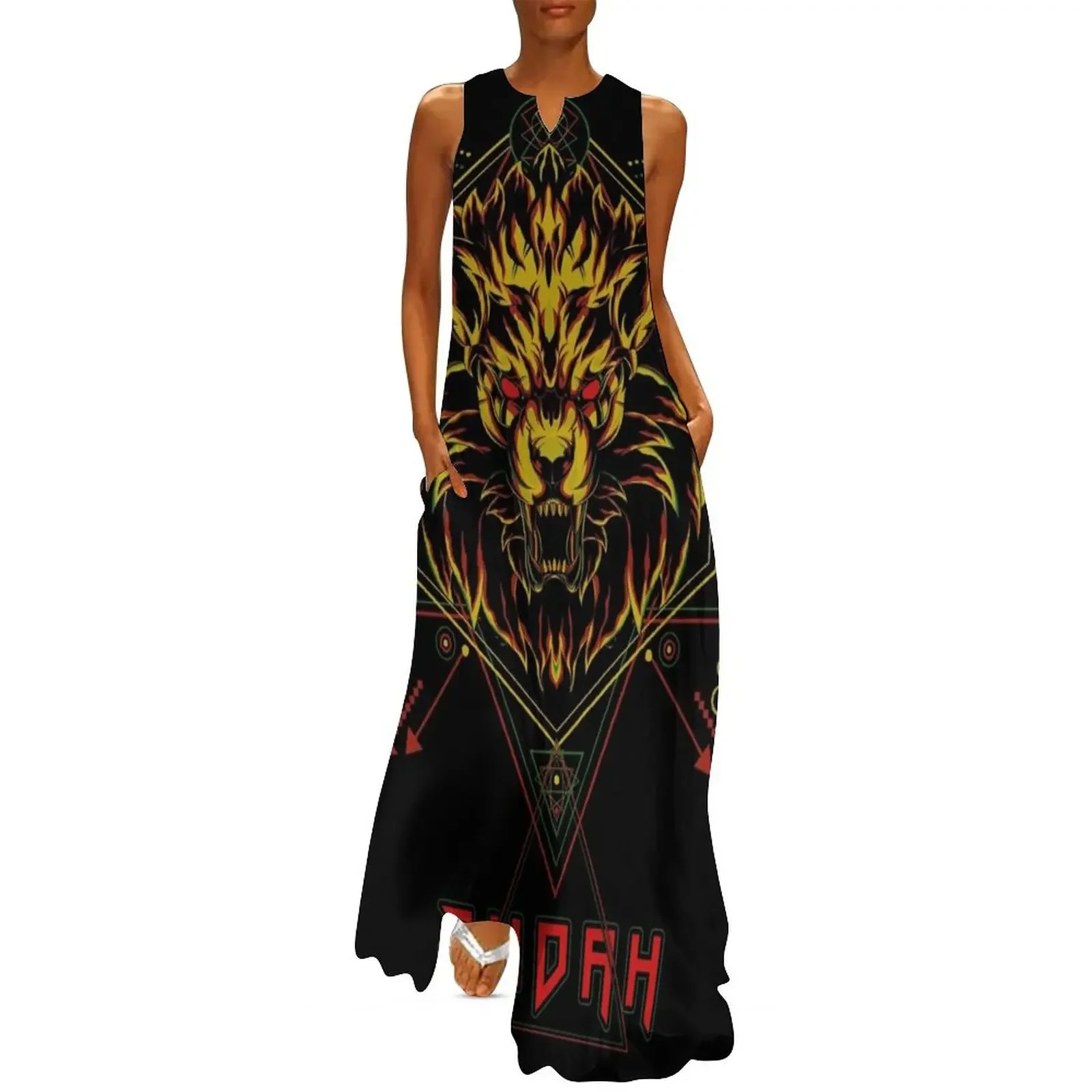 Lion Of Judah Long Dress Beachwear elegant party dress for women 2025 summer women's suit Dress
Lion Of Judah Long Dress Beachwear elegant party dress for women 2025 summer women's suit Dress