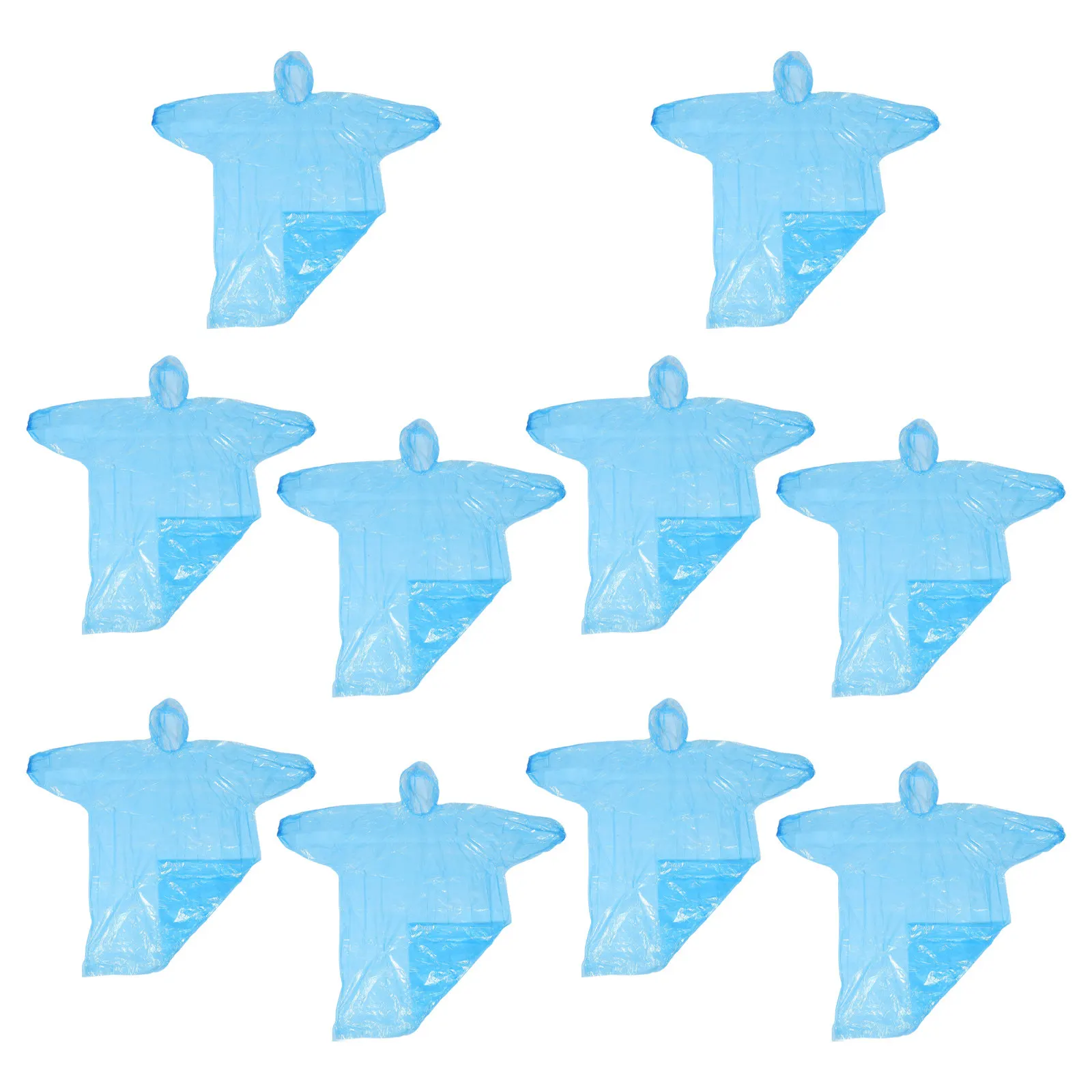 10Pcs Disposable Raincoats Transparent Lightweight Waterproof Rain Ponchos Adults Hiking Travel Outdoor Protection
10Pcs Disposable Raincoats Transparent Lightweight Waterproof Rain Ponchos Adults Hiking Travel Outdoor Protection