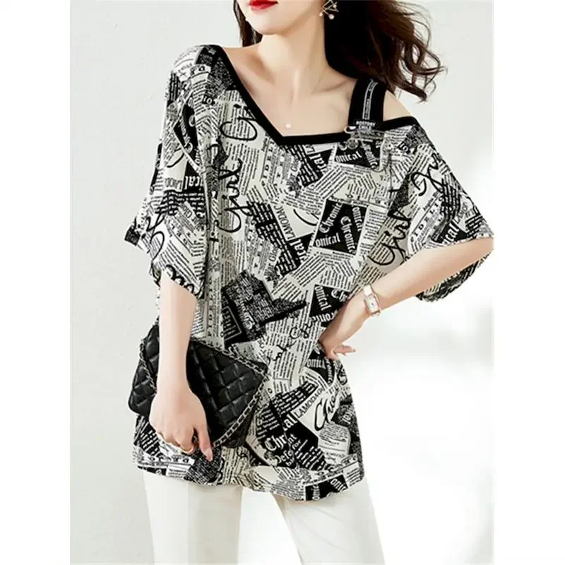 Шифоновая рубашка с принтом в стиле ретро, женские летние новые футболки 2021, свободные тонкие модные эстетические топы во французском стиле с короткими рукавами
Шифоновая рубашка с принтом в стиле ретро, женские летние новые футболки 2021, свободные тонкие модные эстетические топы во французском стиле с короткими рукавами