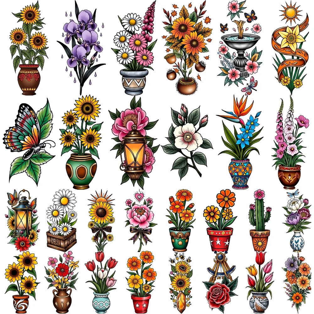 28pcs Temporary Tattoo Temporary Tattoo Stickers Cactus Tulip Butterfly For Chest Shoulders Adults
28pcs Temporary Tattoo Temporary Tattoo Stickers Cactus Tulip Butterfly For Chest Shoulders Adults