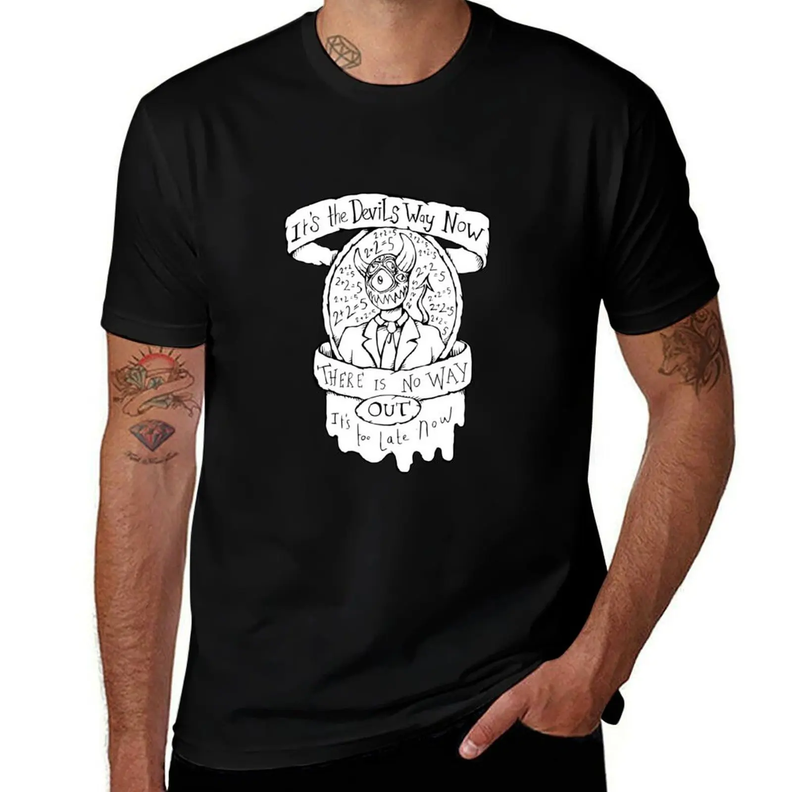 Radiohead - 2 + 2 = 5 - Illustrated Lyrics T-Shirt g man t shirts for men t shirt man cotton T-Shirt 
Radiohead - 2 + 2 = 5 - Illustrated Lyrics T-Shirt g man t shirts for men t shirt man cotton T-Shirt