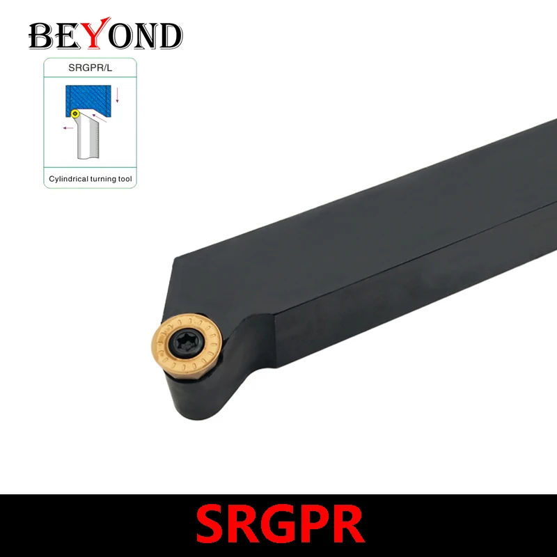 BEYOND 45° SRGPR SRGPR1616H10 SRGPR2020K10 SRGPR2525M10 Lathe Cutter Turning Tool Holder for RPMT Insert SRGPL CNC SRGPR1616H08
BEYOND 45° SRGPR SRGPR1616H10 SRGPR2020K10 SRGPR2525M10 Lathe Cutter Turning Tool Holder for RPMT Insert SRGPL CNC SRGPR1616H08