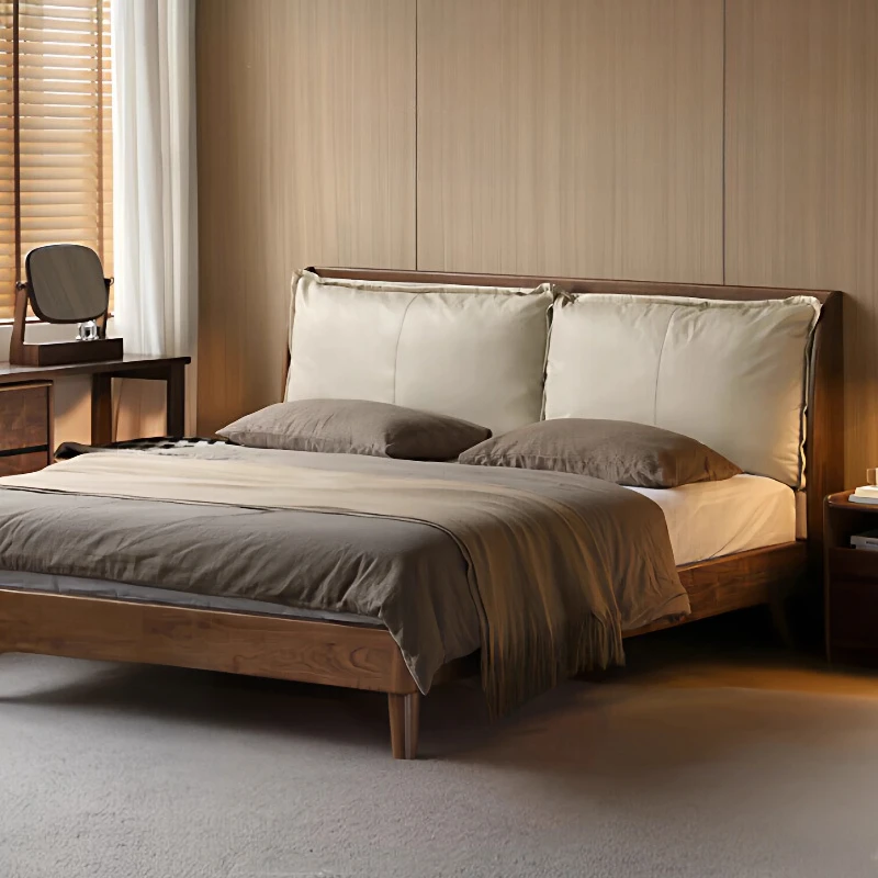 Simple Wooden Bed Design Modern Sleeping Single Full Headboards Queen Bed Luxury Bedroom Letto Matrimoniale Unique Furniture
Simple Wooden Bed Design Modern Sleeping Single Full Headboards Queen Bed Luxury Bedroom Letto Matrimoniale Unique Furniture