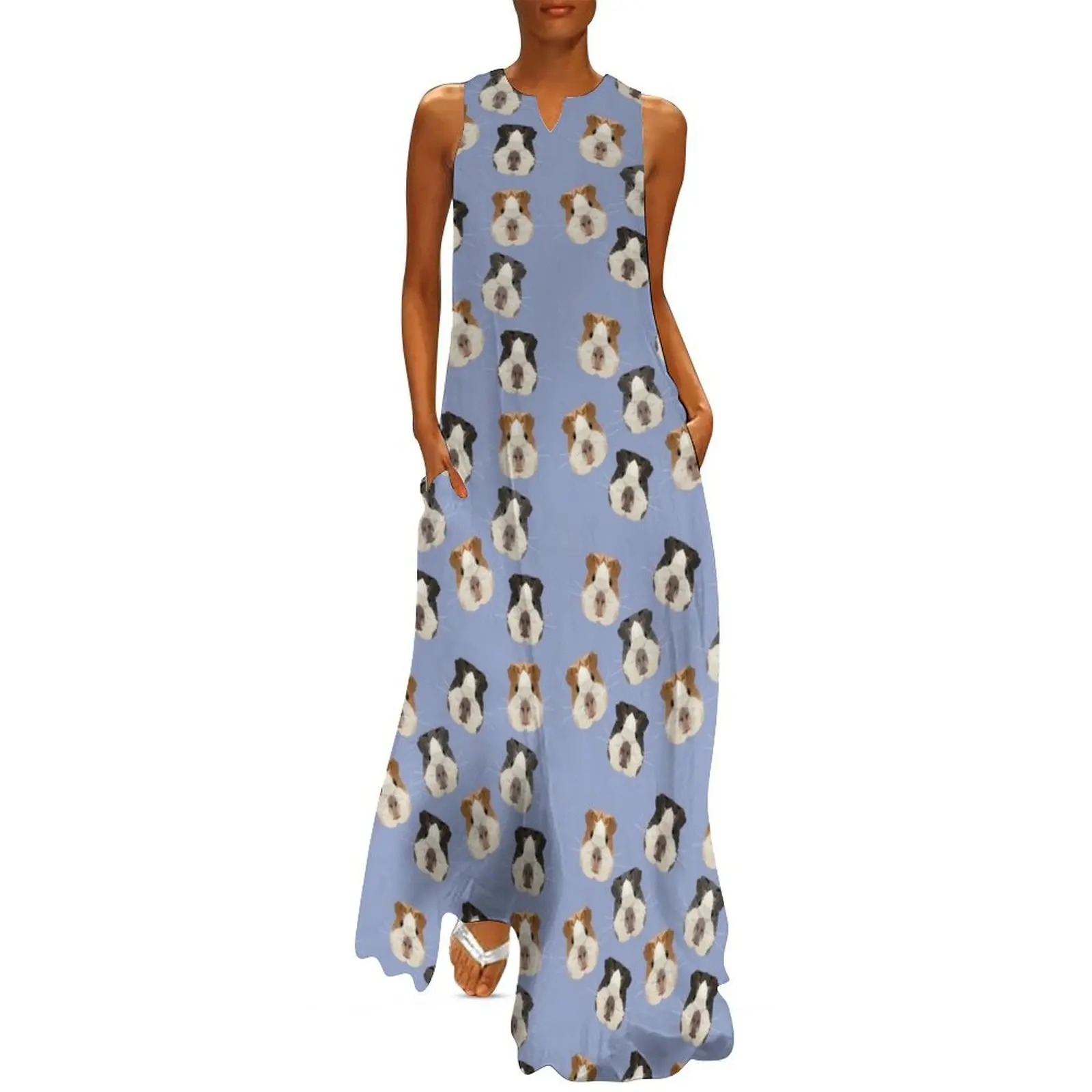 Guinea Pig Faces Long Dress clothes for women party dress women elegant luxury elegant dress
Guinea Pig Faces Long Dress clothes for women party dress women elegant luxury elegant dress