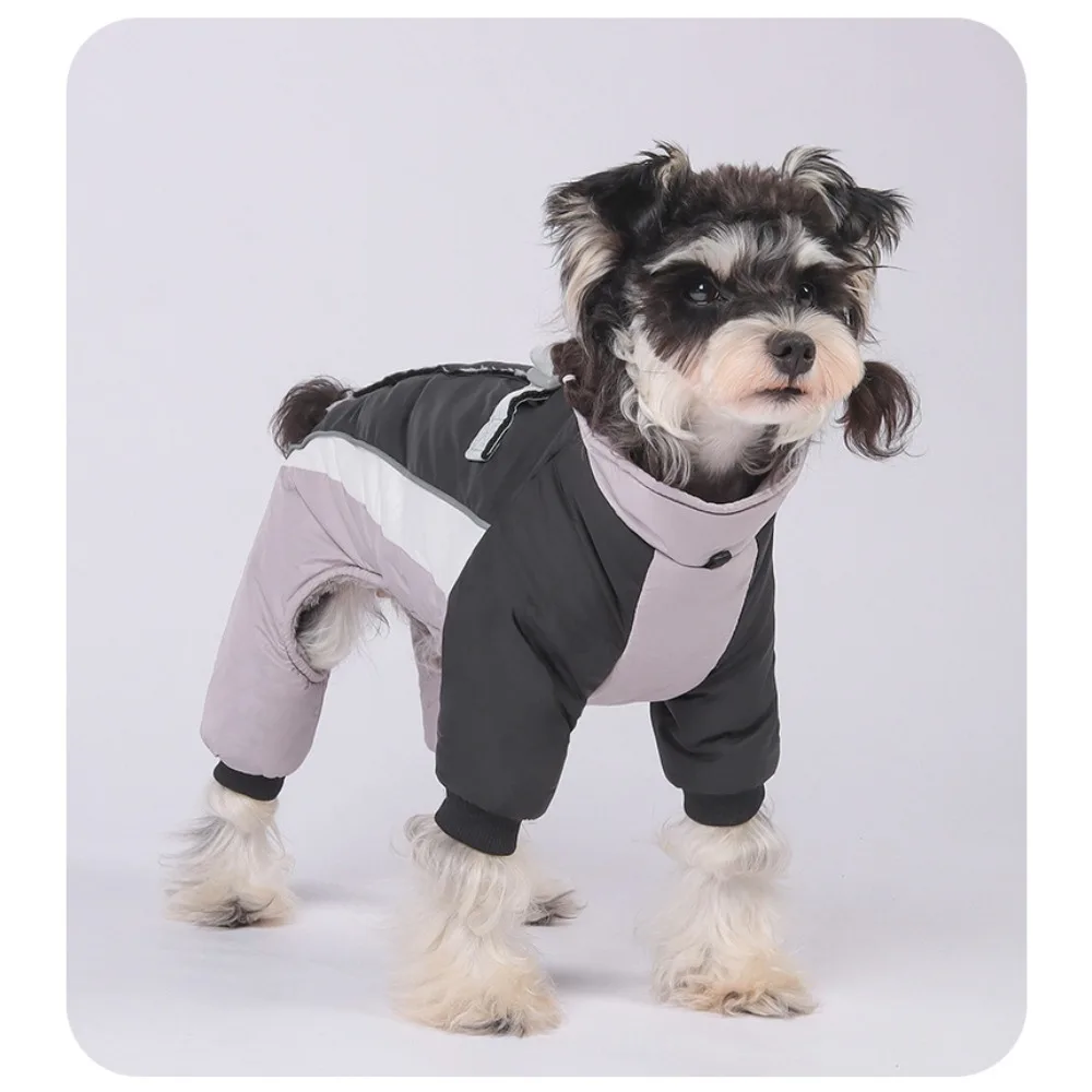 Dog winter warm coat,plush four legged waterproof cotton jacket,reflective and leaseable dog clothing,hiking and climbing jacket
Dog winter warm coat,plush four legged waterproof cotton jacket,reflective and leaseable dog clothing,hiking and climbing jacket