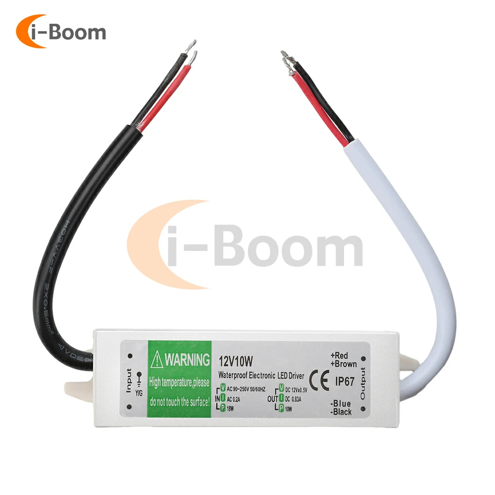 AC 90~250V To DC 12V Voltage Inverter LED Power Driver 10W 15W Waterproof LED Light Switching Power Module
AC 90~250V To DC 12V Voltage Inverter LED Power Driver 10W 15W Waterproof LED Light Switching Power Module