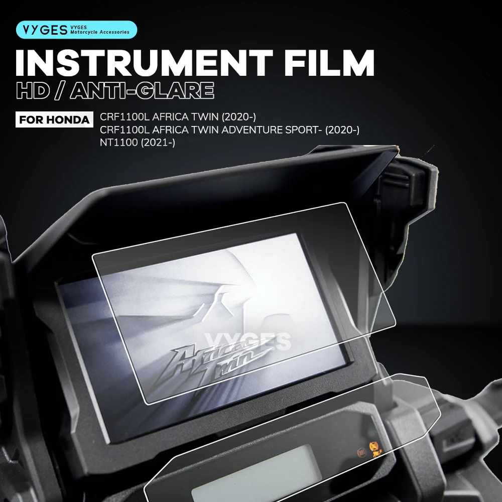 For Honda CRF1100L Africa Twin Adventure Sport 2020- NT1100 TFT Display Protection Film Screen Protector Instrument Film
For Honda CRF1100L Africa Twin Adventure Sport 2020- NT1100 TFT Display Protection Film Screen Protector Instrument Film