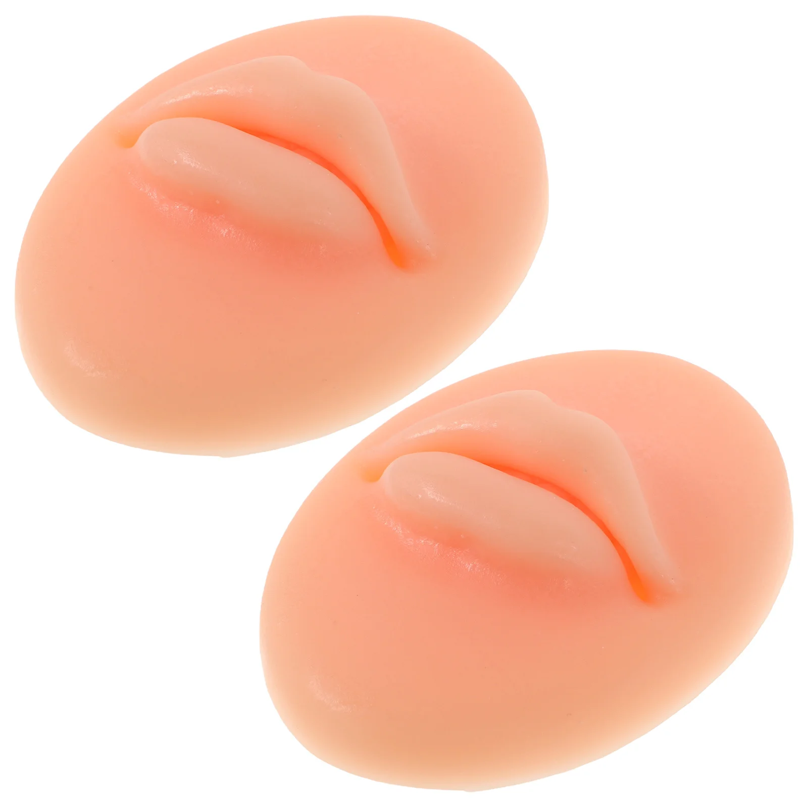 2Pcs Silicone Practice Lip Realistic Lips Solid Elastic Tattooing Supply Portable Makeup Practice Artificial Fake Big Lips
2Pcs Silicone Practice Lip Realistic Lips Solid Elastic Tattooing Supply Portable Makeup Practice Artificial Fake Big Lips