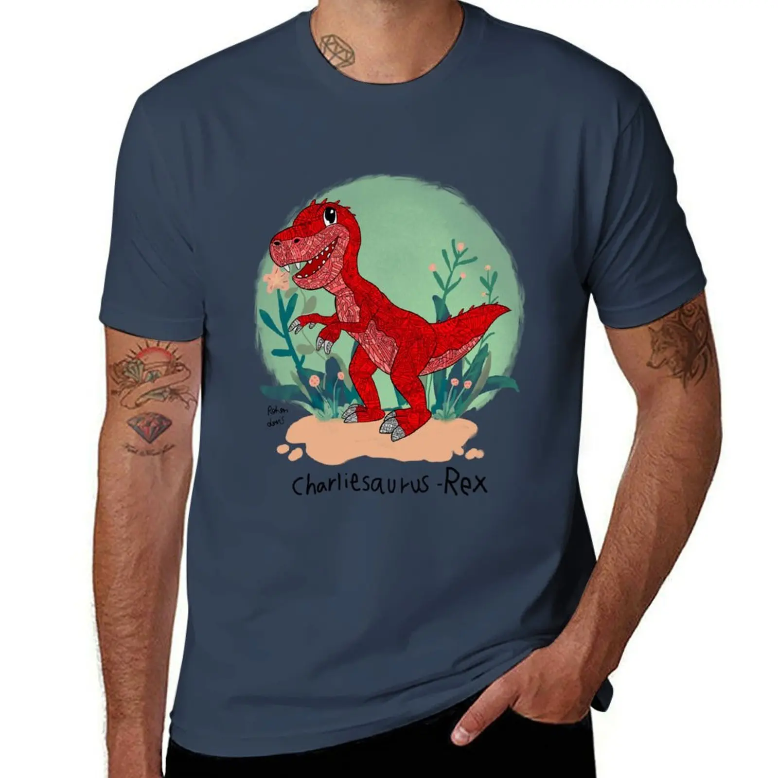 Rex Charliesaurus T-Shirt Sun Protective Outdoor Tee Top
Rex Charliesaurus T-Shirt Sun Protective Outdoor Tee Top