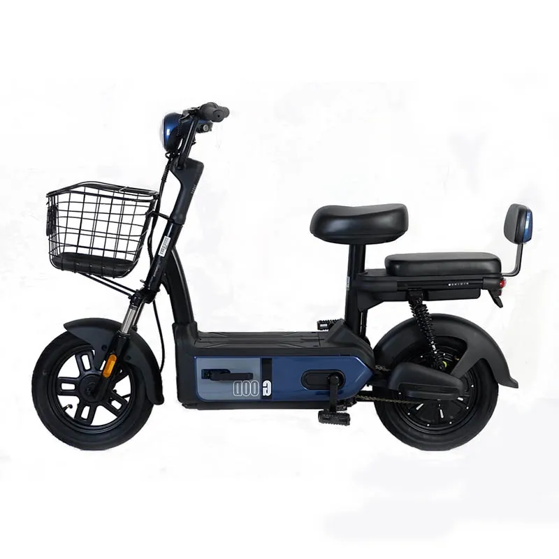 Hot Sale 14 Inch City Electric Bike 48V 350W Motor Bike Two Seat Electric Adult Mobility E-Scooter With Basket
Hot Sale 14 Inch City Electric Bike 48V 350W Motor Bike Two Seat Electric Adult Mobility E-Scooter With Basket
