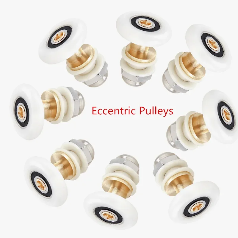 8PCS 19/20/23/25/27mm Diameter Shower Glass Sliding Door Hanging Wheel Roller Bathroom Sliding Cabinet Eccentric Pulleys
8PCS 19/20/23/25/27mm Diameter Shower Glass Sliding Door Hanging Wheel Roller Bathroom Sliding Cabinet Eccentric Pulleys