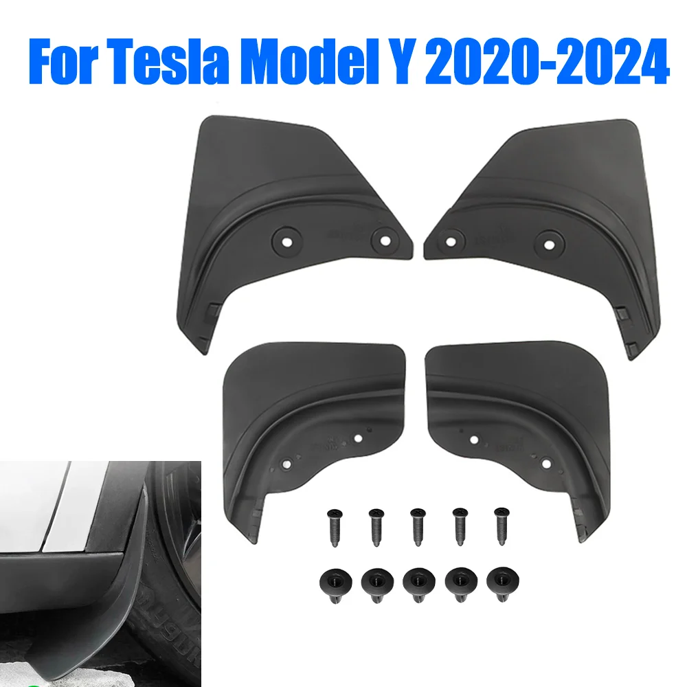 Wheel Front Rear Mud Flaps For Tesla Model Y 2020-2024 Soft Mud Flap Splash Guards Fender No Drilling Mudflap Car Accessories
Wheel Front Rear Mud Flaps For Tesla Model Y 2020-2024 Soft Mud Flap Splash Guards Fender No Drilling Mudflap Car Accessories