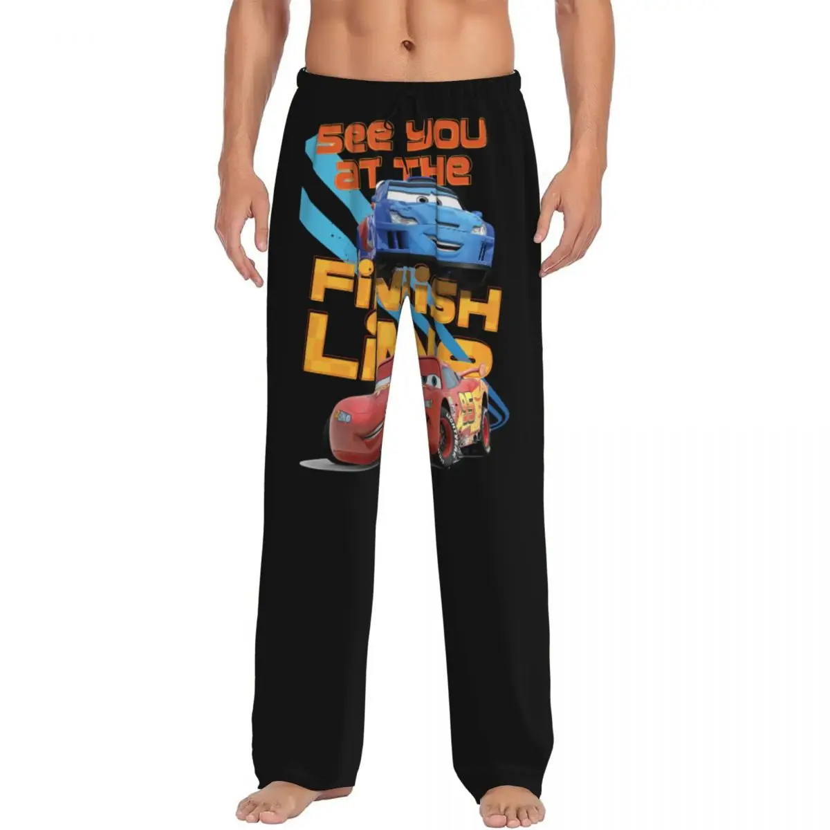 Custom Print Pixar Cars Lightning Mcqueen Pajama Pants Men's Sleep Sleepwear Bottoms with Pockets
Custom Print Pixar Cars Lightning Mcqueen Pajama Pants Men's Sleep Sleepwear Bottoms with Pockets