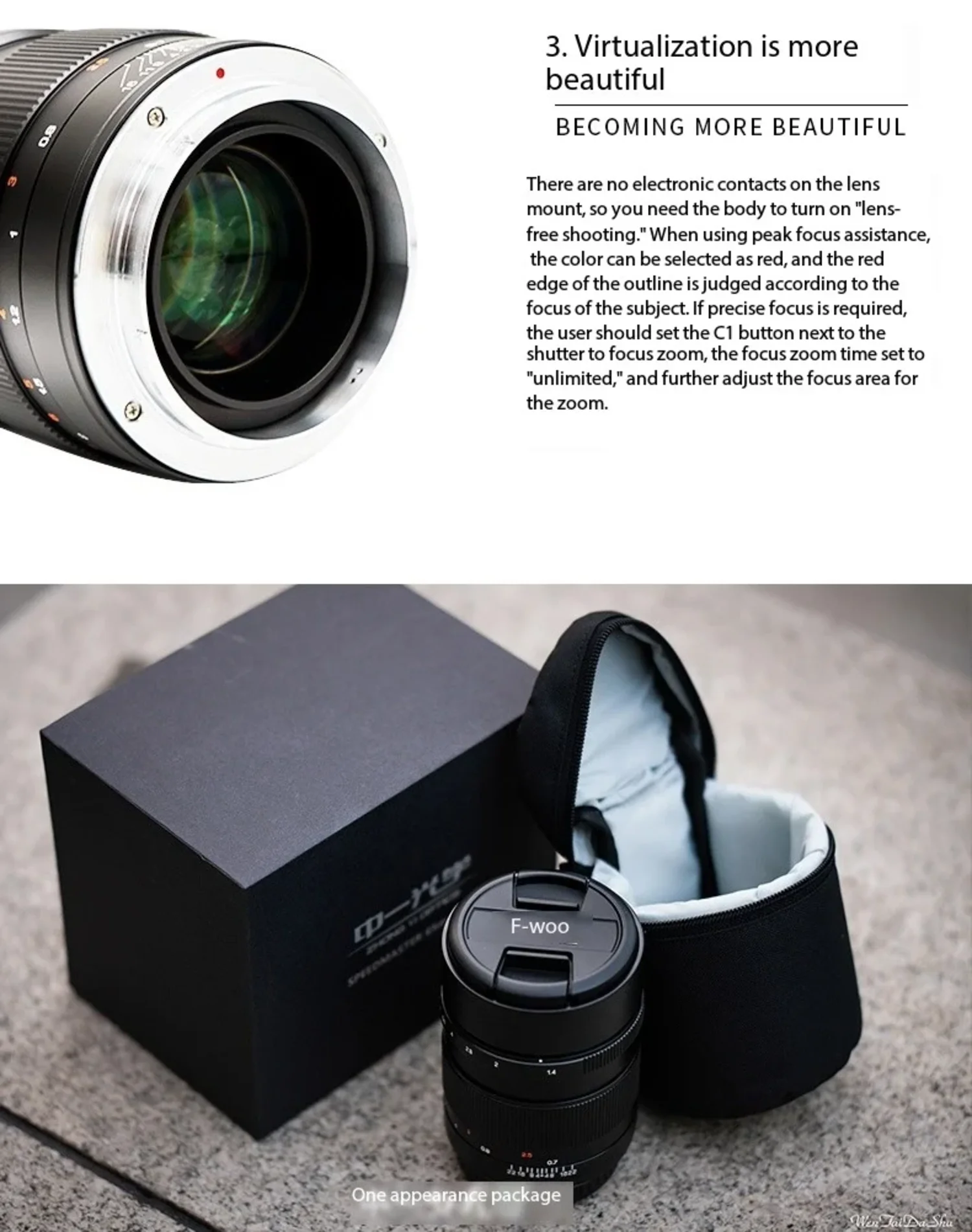Zhongyi Optics 65mm F1.4 Camera Lens Medium Format Large Aperture Manual Focus Lens For Fuji GFX Hasselbl XCD Mount Cameras
Zhongyi Optics 65mm F1.4 Camera Lens Medium Format Large Aperture Manual Focus Lens For Fuji GFX Hasselbl XCD Mount Cameras