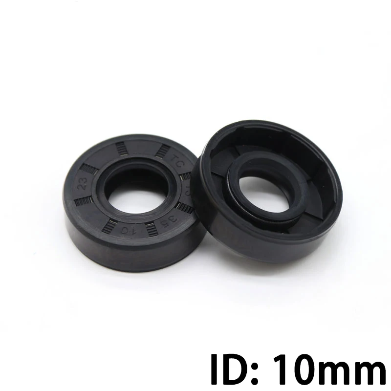 2/5 Pcs NBR Nitrile Rubber Oil Seal TC-10*17/18/19/20/22/25/26*5/7/8/10 Nitrile Double Lip Oil Seal
2/5 Pcs NBR Nitrile Rubber Oil Seal TC-10*17/18/19/20/22/25/26*5/7/8/10 Nitrile Double Lip Oil Seal