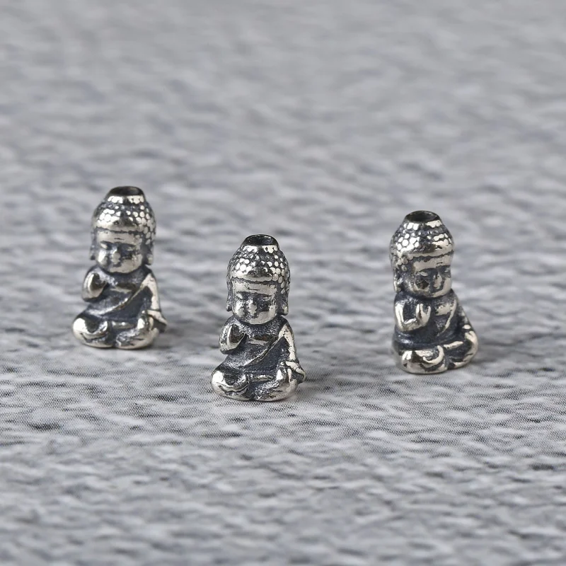 new S925 Silver Mini Buddha Lucky Bead Vintage Fashion Bracelet DIY Bead Jewelry Making
new S925 Silver Mini Buddha Lucky Bead Vintage Fashion Bracelet DIY Bead Jewelry Making