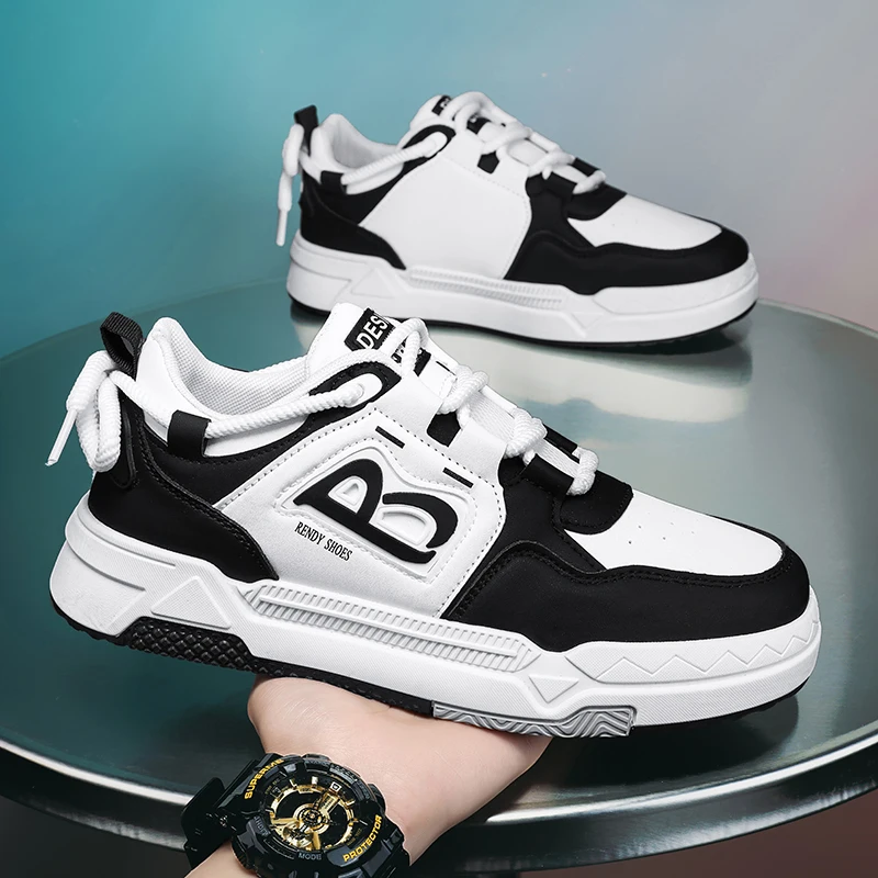 2025 Mens Casual Sneakers New Fashion Lace-up White Shoes Student Comfort Sports Walking Vulcanized Shoes Zapatillas De Hombre
2025 Mens Casual Sneakers New Fashion Lace-up White Shoes Student Comfort Sports Walking Vulcanized Shoes Zapatillas De Hombre