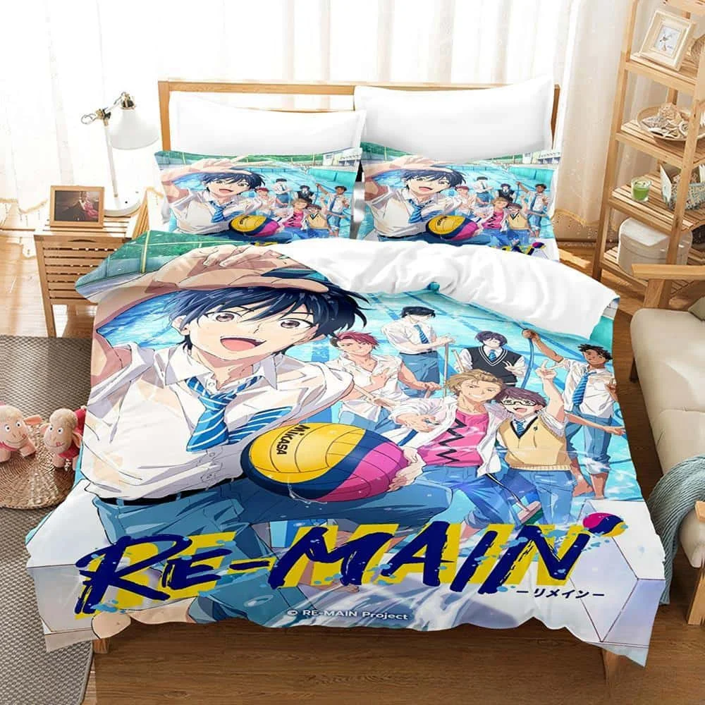 3d Printing Anime Re-Main Bedding Set Single Twin Full Queen King Size Bed Set Adult Kid Bedroom Duvet cover Sets Home Textiles
3d Printing Anime Re-Main Bedding Set Single Twin Full Queen King Size Bed Set Adult Kid Bedroom Duvet cover Sets Home Textiles