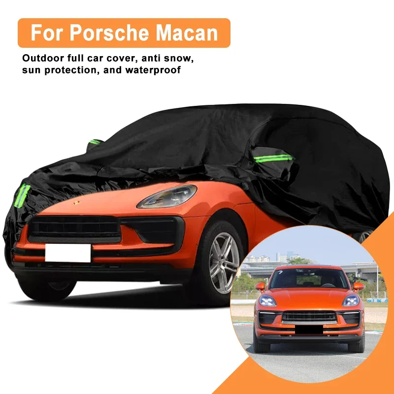 For Porsche Macan Car Full Cover - Outdoor Waterproof Snowproof Sunshade, Winter & Summer All Weather Auto Protection Accessory
For Porsche Macan Car Full Cover - Outdoor Waterproof Snowproof Sunshade, Winter & Summer All Weather Auto Protection Accessory