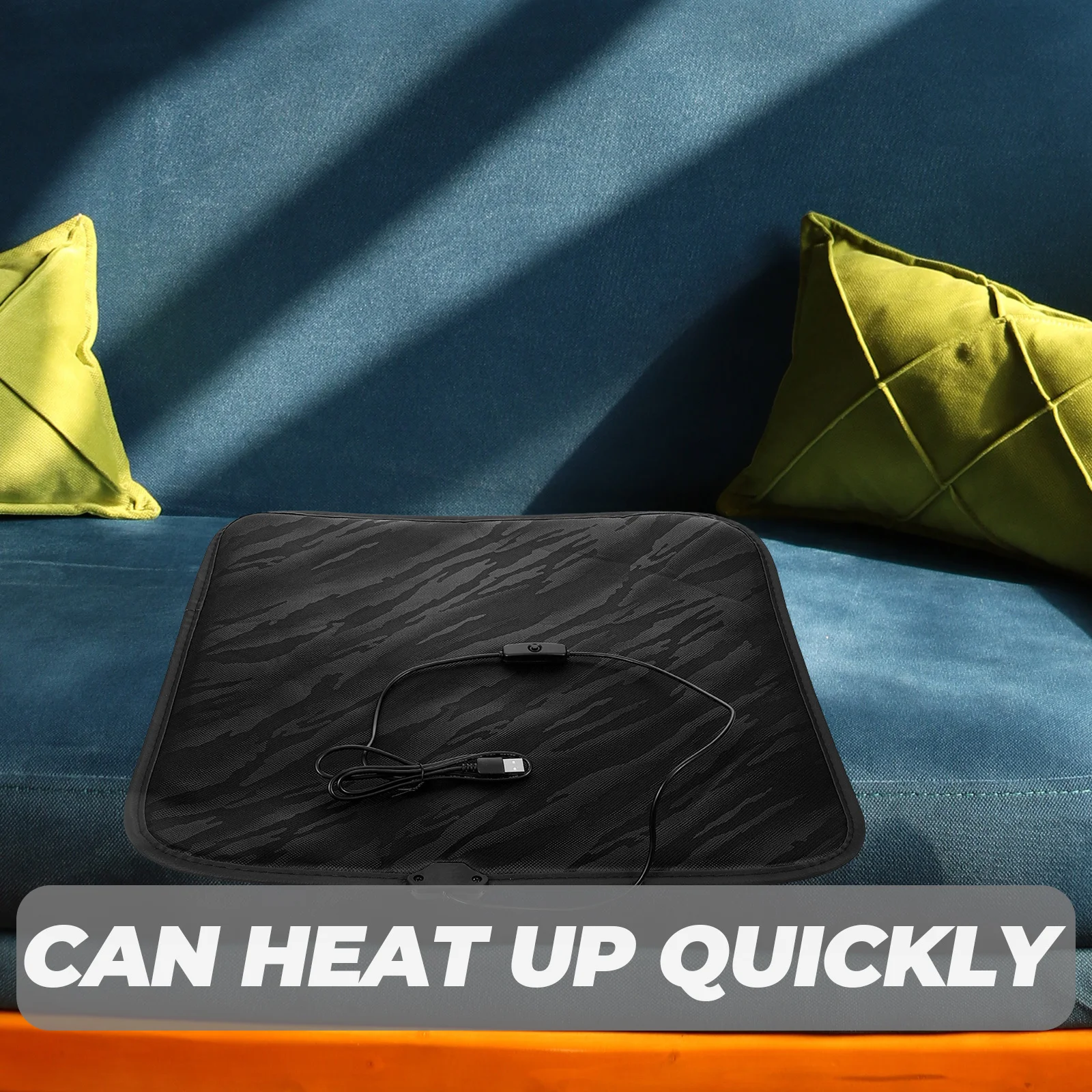 Heating Sitting Pad for Bedroom Sofa USB Powered Warm Cushion for Camping Travel Sports Stadiums Soft Safe Deformation Resistant
Heating Sitting Pad for Bedroom Sofa USB Powered Warm Cushion for Camping Travel Sports Stadiums Soft Safe Deformation Resistant