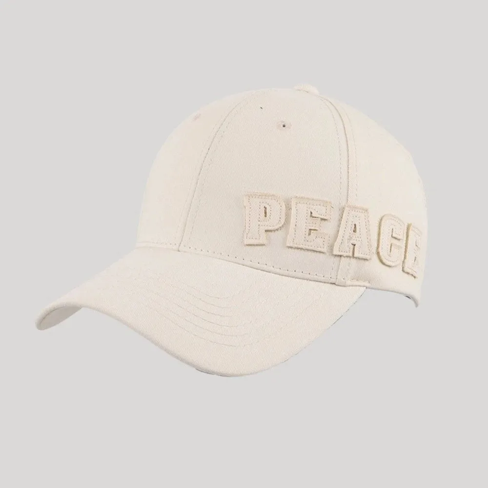 Adjustable Letter Embroidery Baseball Cap Curved Visor Breathable Snapback Hat Sun Protection Large Head Size Soft Top Hat
Adjustable Letter Embroidery Baseball Cap Curved Visor Breathable Snapback Hat Sun Protection Large Head Size Soft Top Hat