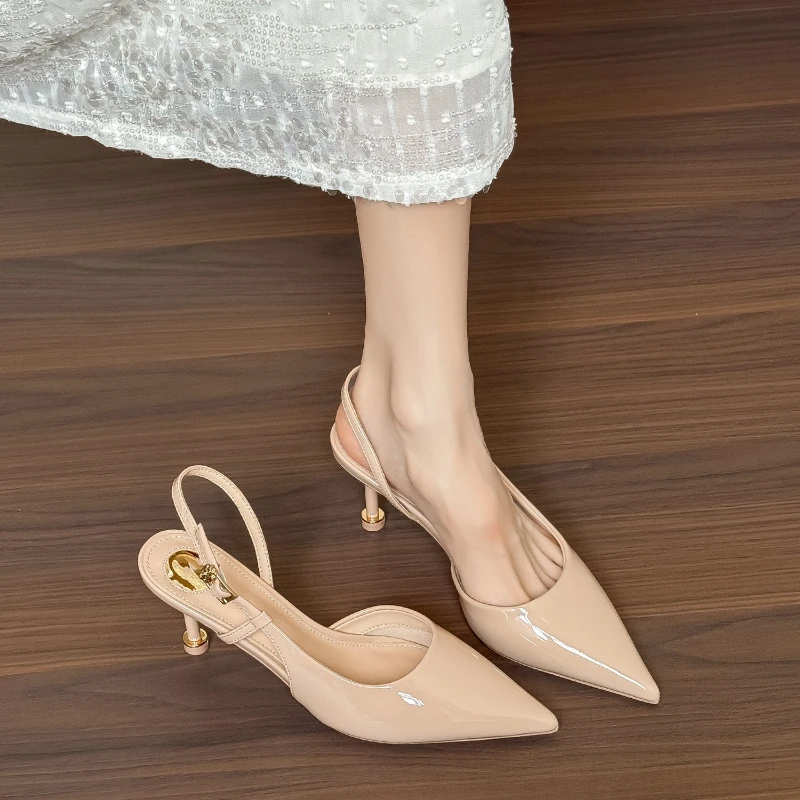 2026 Summer New Pointed Toe Thin Heel High Heels French Comfortable Sandals Women Rubber Sole Korean Style Shoes
2026 Summer New Pointed Toe Thin Heel High Heels French Comfortable Sandals Women Rubber Sole Korean Style Shoes