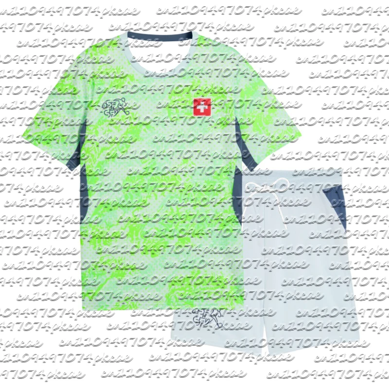 2026 New Switzerland Team Away Match Training Shirt Shorts Jersey Set Men's Soccer Fan Shirt Quick-drying Breathable Sportswear
2026 New Switzerland Team Away Match Training Shirt Shorts Jersey Set Men's Soccer Fan Shirt Quick-drying Breathable Sportswear