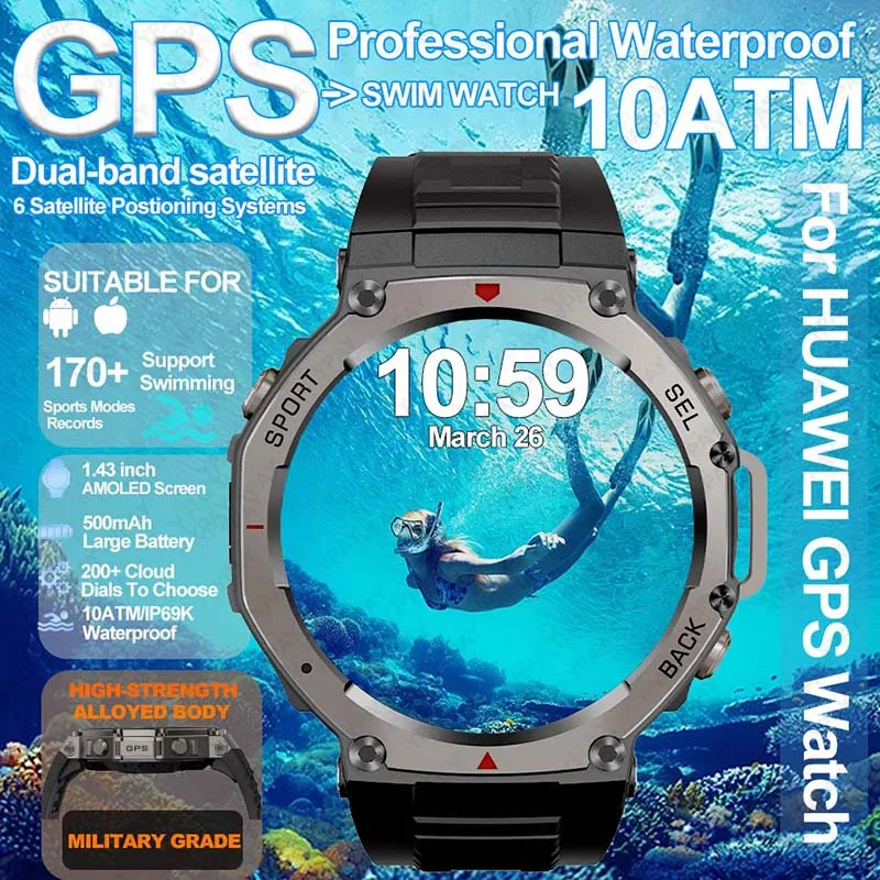 Новинка 2023 года, умные часы с GPS, 1,43 дюйма, дисплей Ultra HD, встроенный GPS и компас, изготовление/прием телефонных звонков, аккумулятор 500 мАч, умные браслеты
Новинка 2023 года, умные часы с GPS, 1,43 дюйма, дисплей Ultra HD, встроенный GPS и компас, изготовление/прием телефонных звонков, аккумулятор 500 мАч, умные браслеты