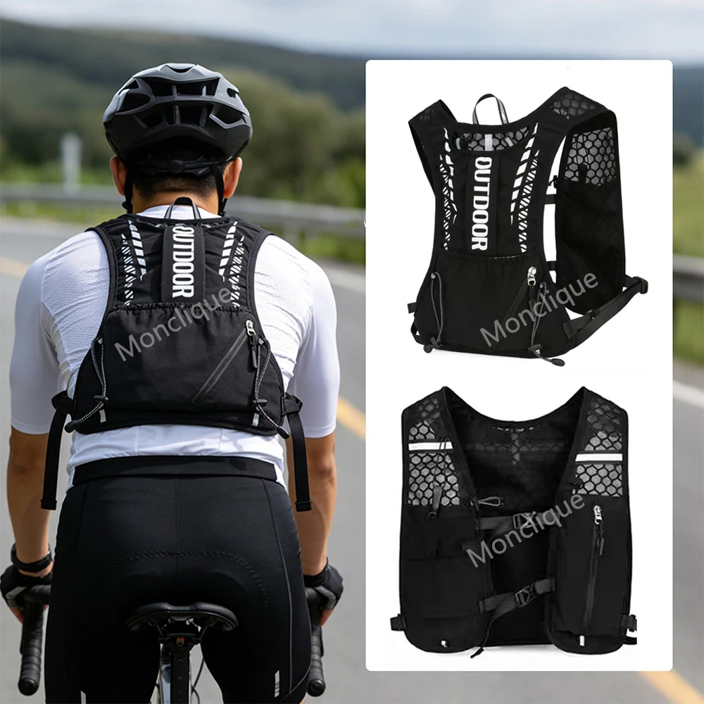 Cycling Running Bag Reflective Moisturizing Vest Waterproof Mountaineering Bag Lightweight Breathable Large Capacity Adjustable
Cycling Running Bag Reflective Moisturizing Vest Waterproof Mountaineering Bag Lightweight Breathable Large Capacity Adjustable